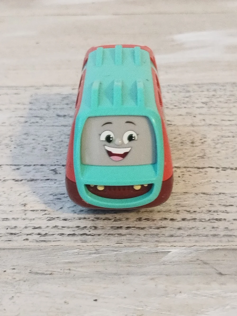 Figurine Thomas Friends Jiff Push Along Train Sodor Cup Racers metal and plastic